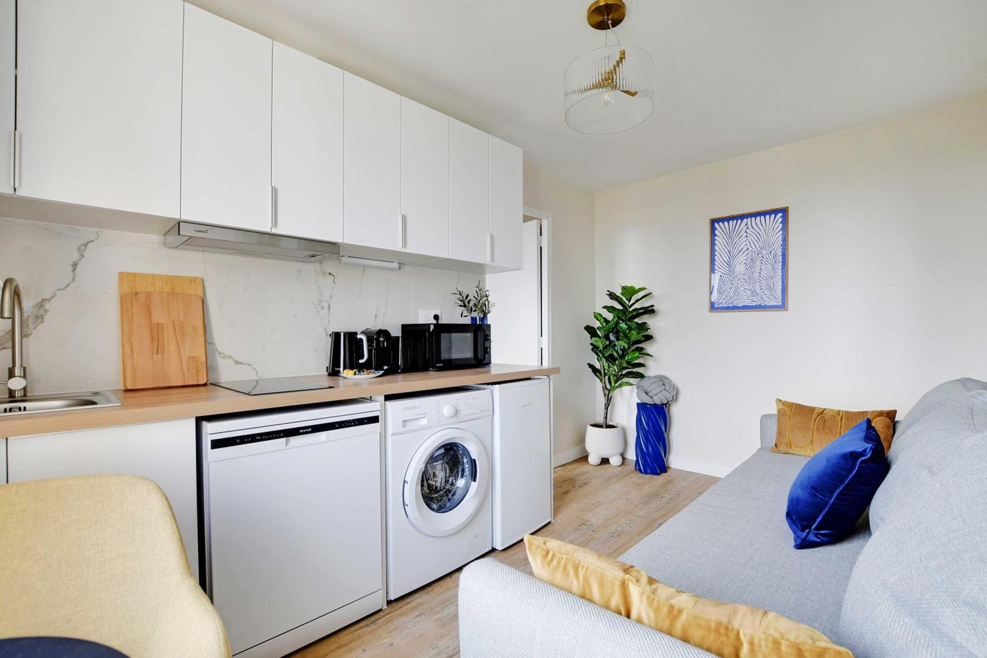 Cosy Apartment - 1Bdr For 3P - 이브리쉬르센 외부 사진