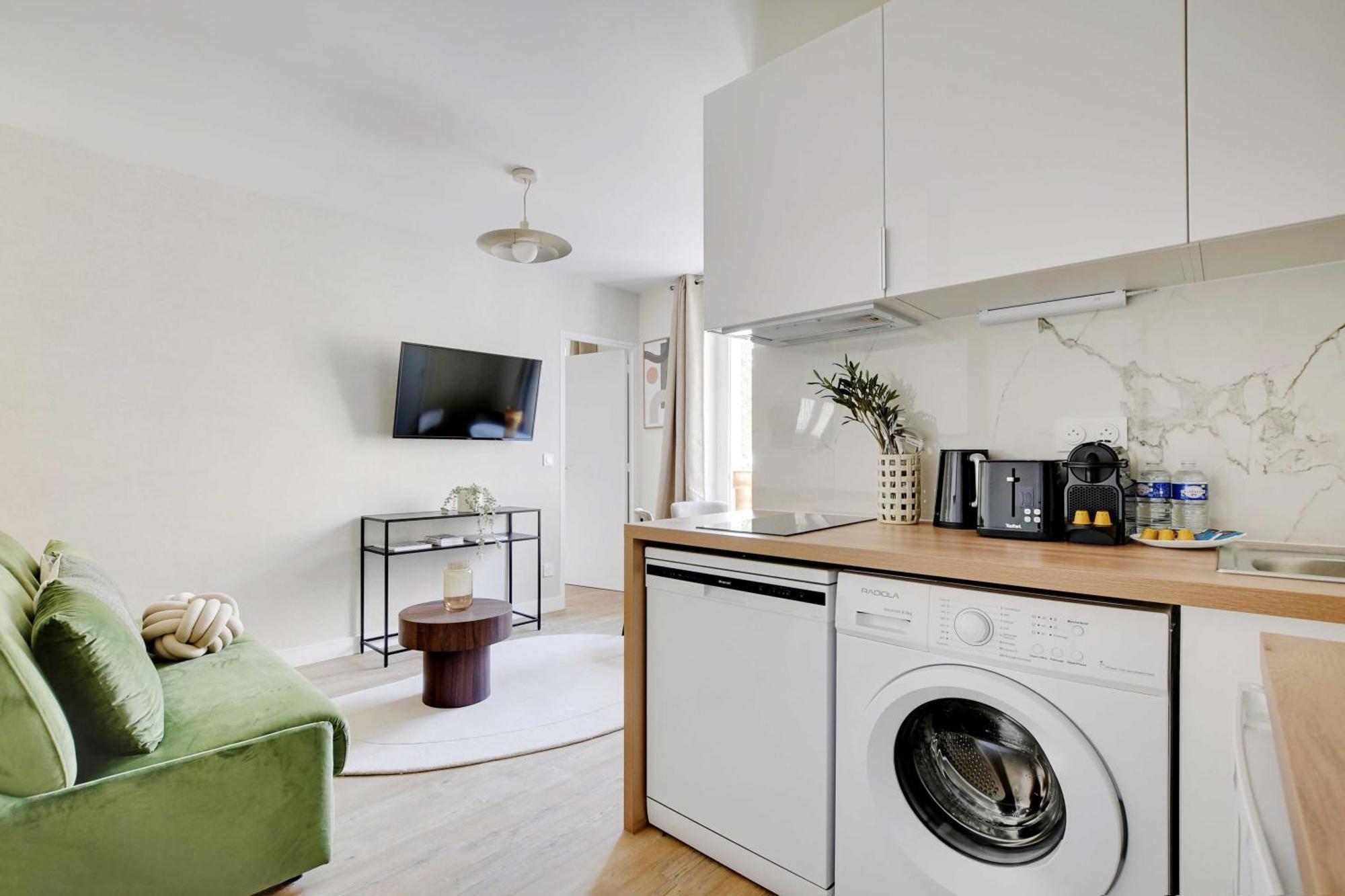 Cosy Apartment - 1Bdr For 3P - 이브리쉬르센 외부 사진