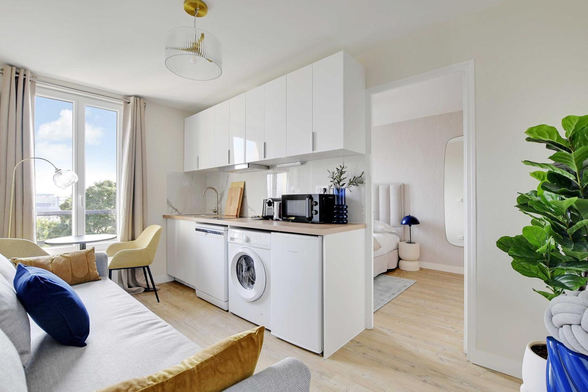 Cosy Apartment - 1Bdr For 3P - 이브리쉬르센 외부 사진